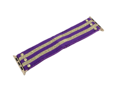 Game Day Striped Watch Band