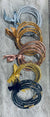 Glitter Tube Five Bracelet Set In 5 Colors