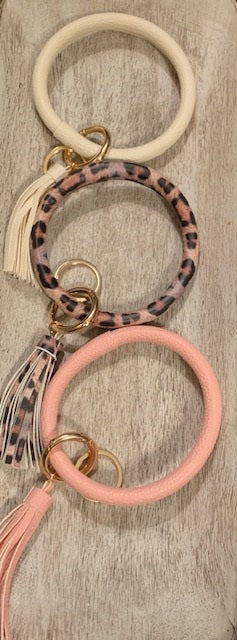 Key Chain Bracelet W/Tassel In 7 Colors!!!