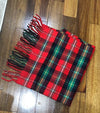 Red And Green Plaid Scarf